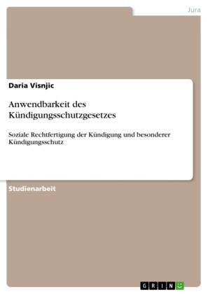 Anwendbarkeit des Kündigungsschutzgesetzes