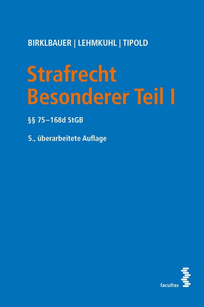 Strafrecht Besonderer Teil I main product photo