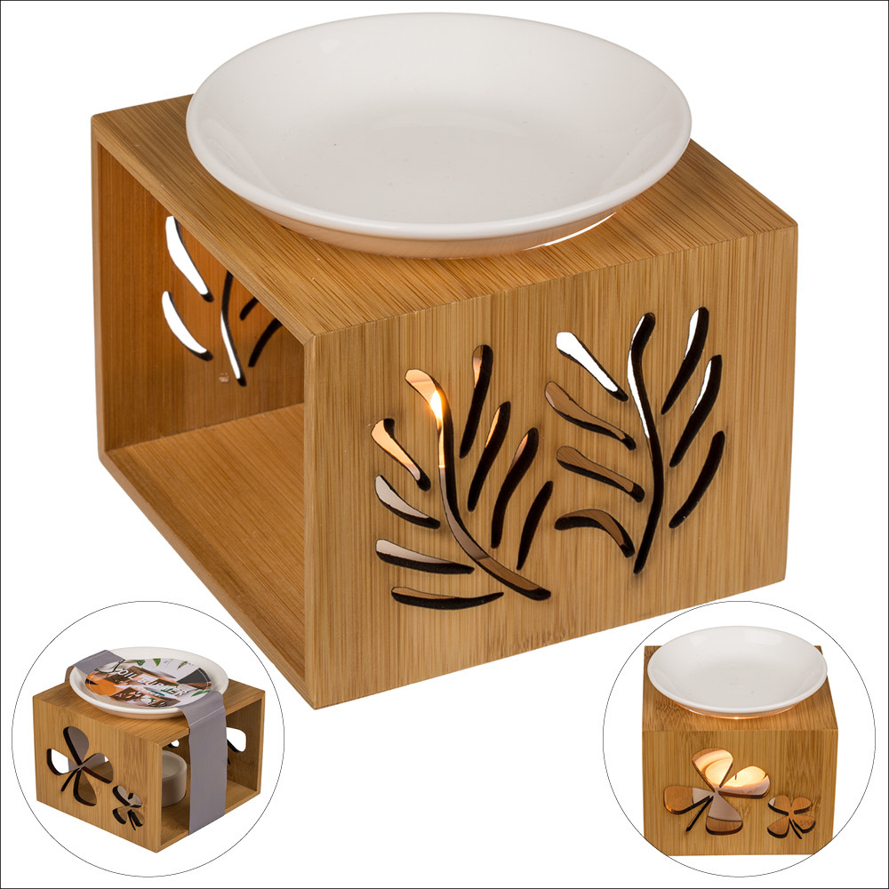 Aromalampe Bambus, Überraschungsmotiv main product photo