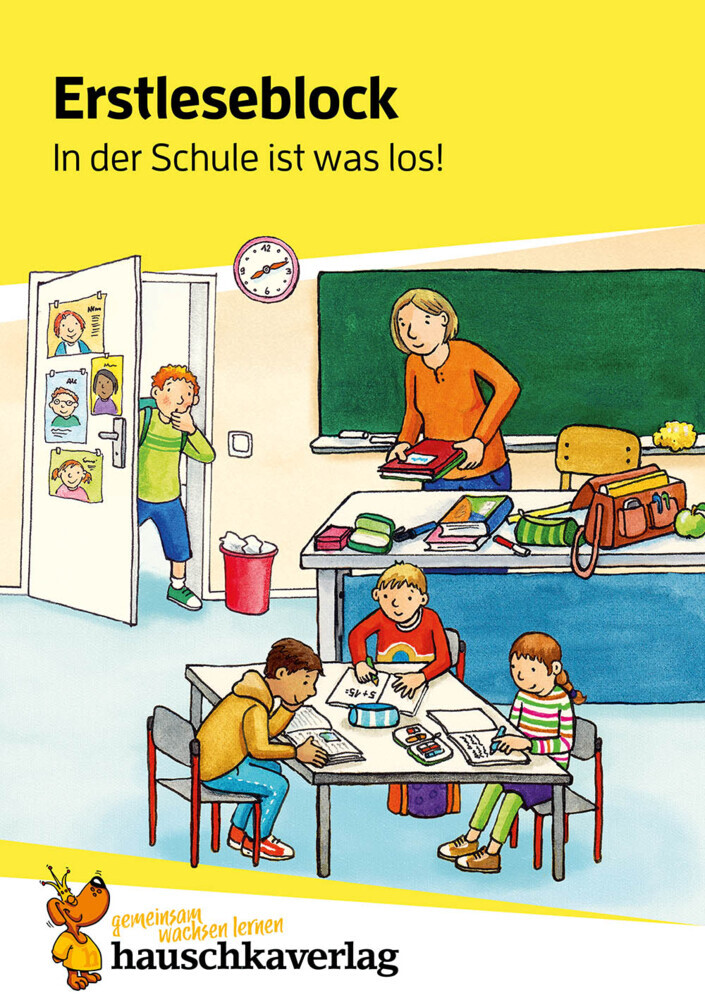Lesen lernen 1. Klasse für Jungen und Mädchen - In der Schule ist was los! main product photo