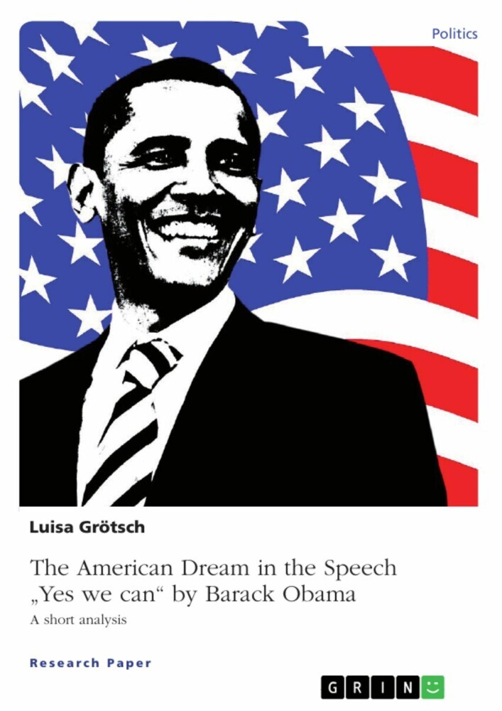 The American Dream in the Speech 'Yes we can' by Barack Obama main product photo