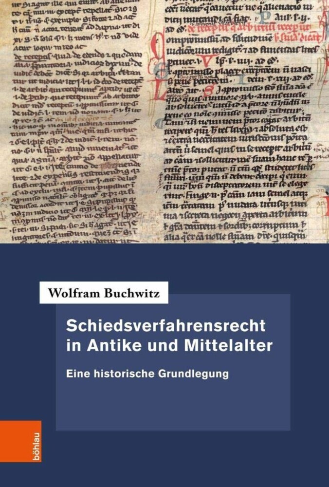 Schiedsverfahrensrecht in Antike und Mittelalter main product photo