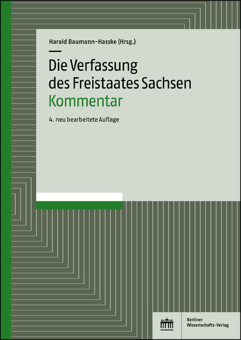 Die Verfassung des Freistaates Sachsen main product photo