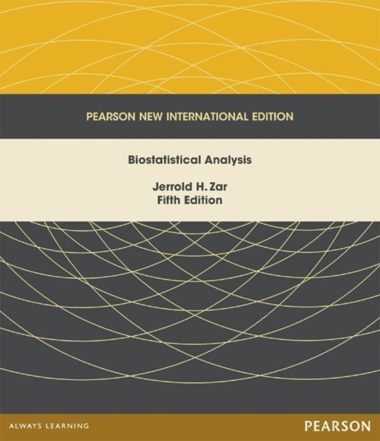 Biostatistical Analysis: Pearson New International Edition main product photo
