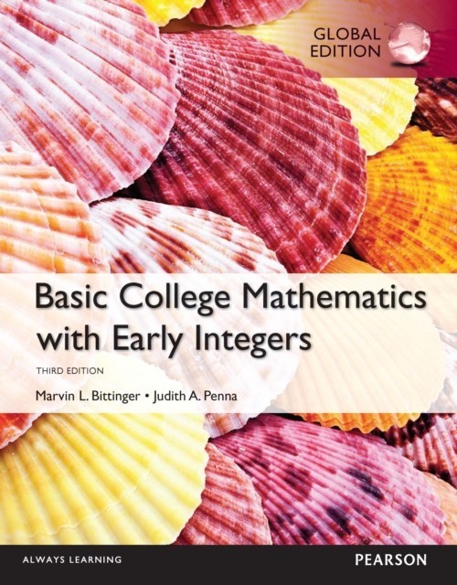 Basic College Maths with Early Integers, Global Edition main product photo
