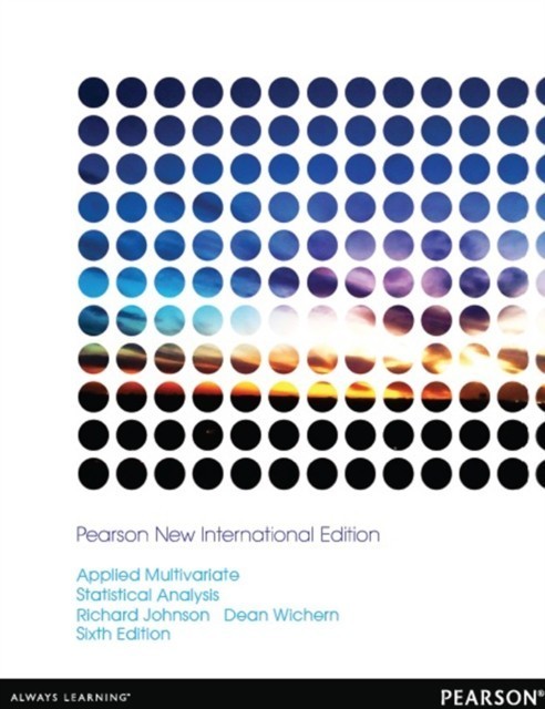 Applied Multivariate Statistical Analysis: Pearson New International Edition main product photo