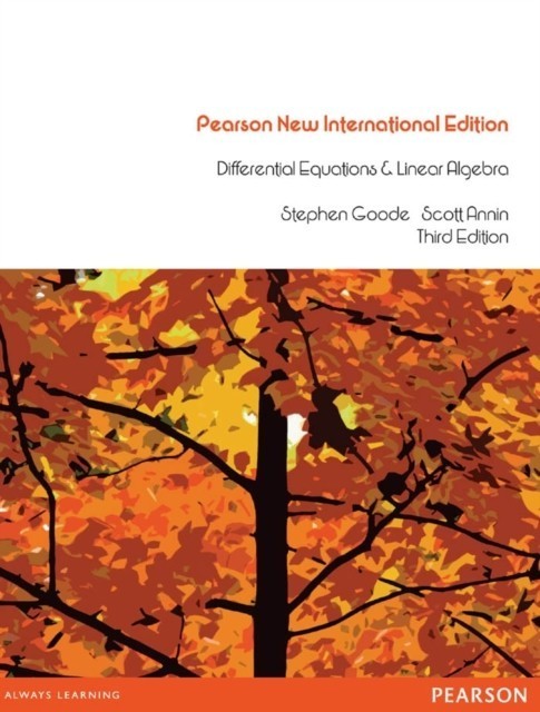 Differential Equations and Linear Algebra: Pearson New International Edition main product photo