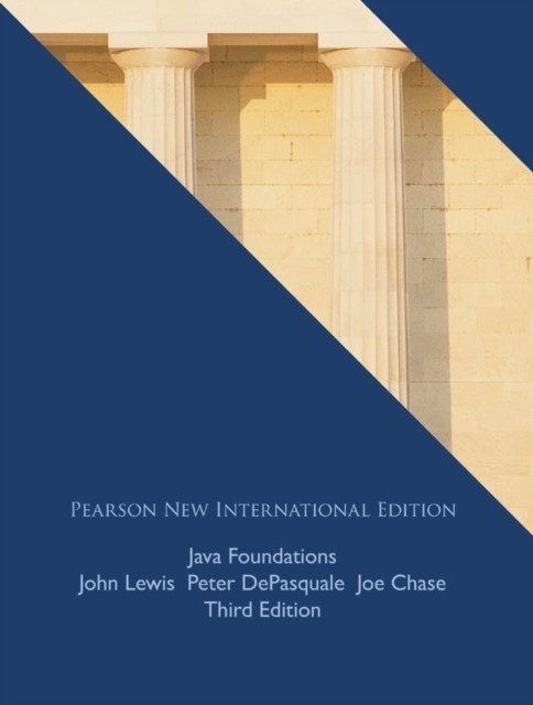 Java Foundations: Pearson New International Edition main product photo