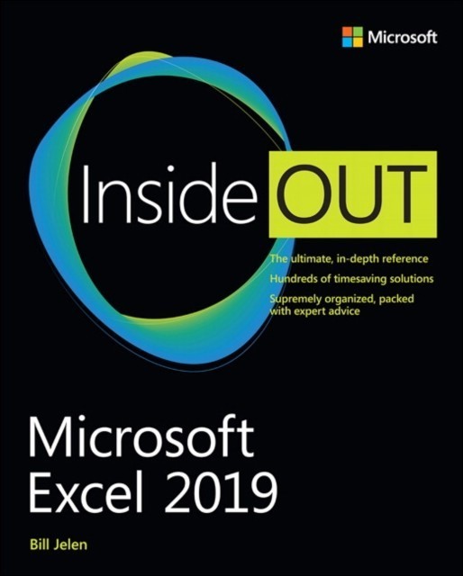 Microsoft Excel 2019 Inside Out main product photo