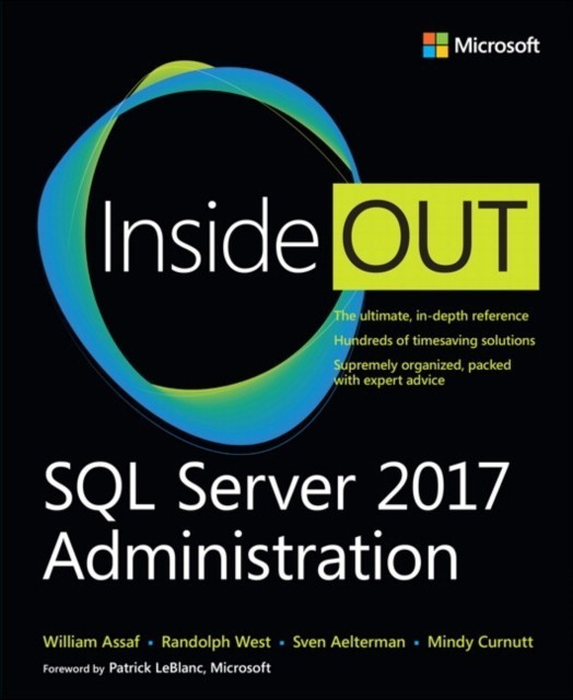 SQL Server 2017 Administration Inside Out main product photo