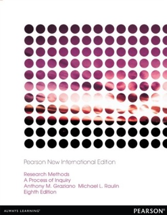 Research Methods: Pearson New International Edition
