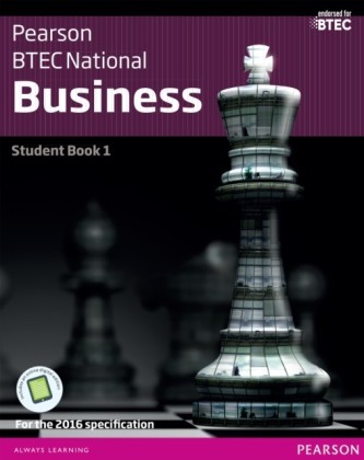 BTEC Nationals Business Student Book 1