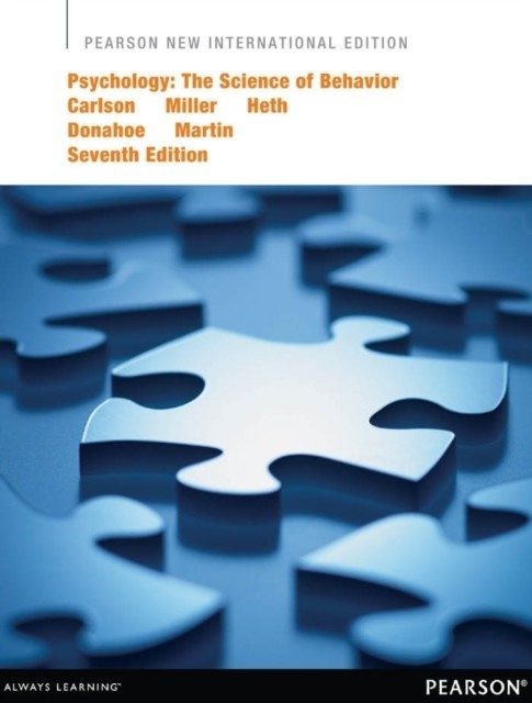Psychology: Pearson New International Edition main product photo