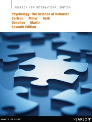 Psychology: Pearson New International Edition