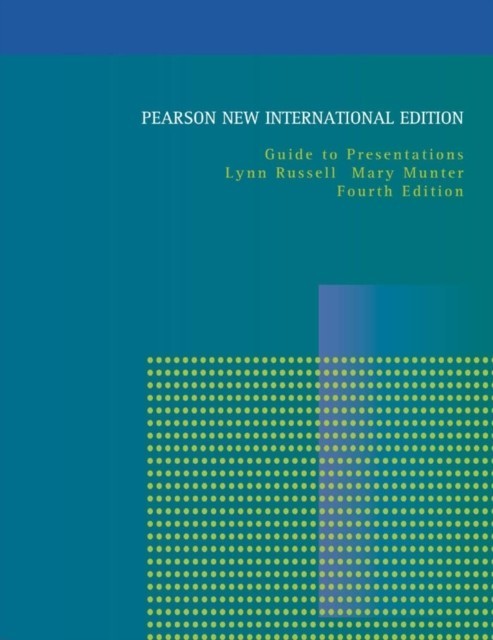 Guide to Presentations: Pearson New International Edition main product photo