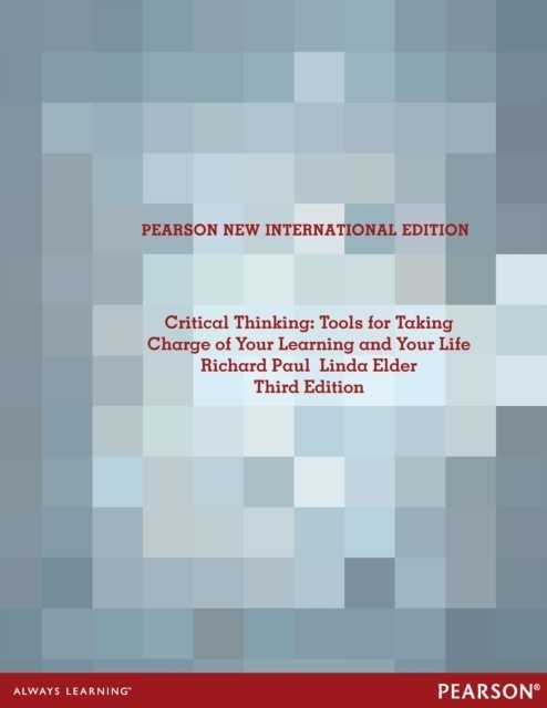 Critical Thinking: Pearson New International Edition main product photo