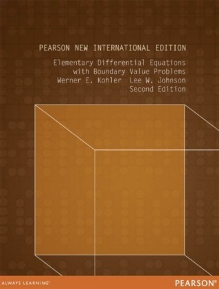 Elementary Differential Equations with Boundary Value Problems: Pearson New International Edition