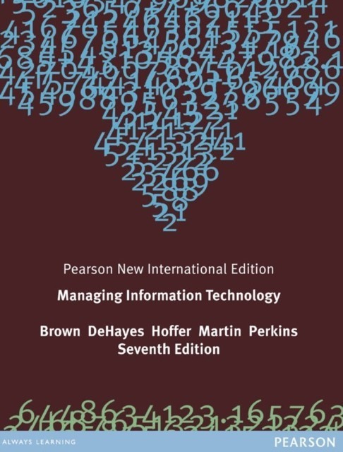 Managing Information Technology: Pearson New International Edition main product photo
