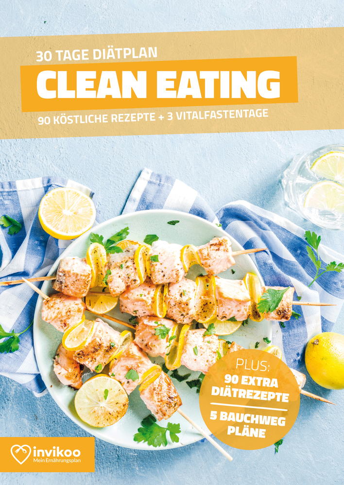 Clean Eating Diätplan - Ernährungsplan zum Abnehmen für 30 Tage main product photo