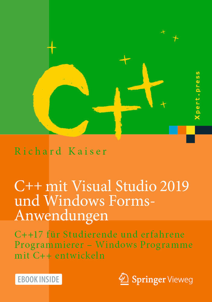 C++ mit Visual Studio 2019 und Windows Forms-Anwendungen main product photo
