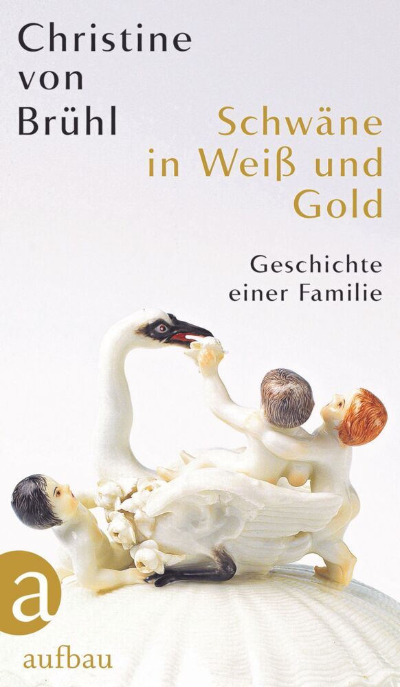 Schwäne in Weiß und Gold main product photo