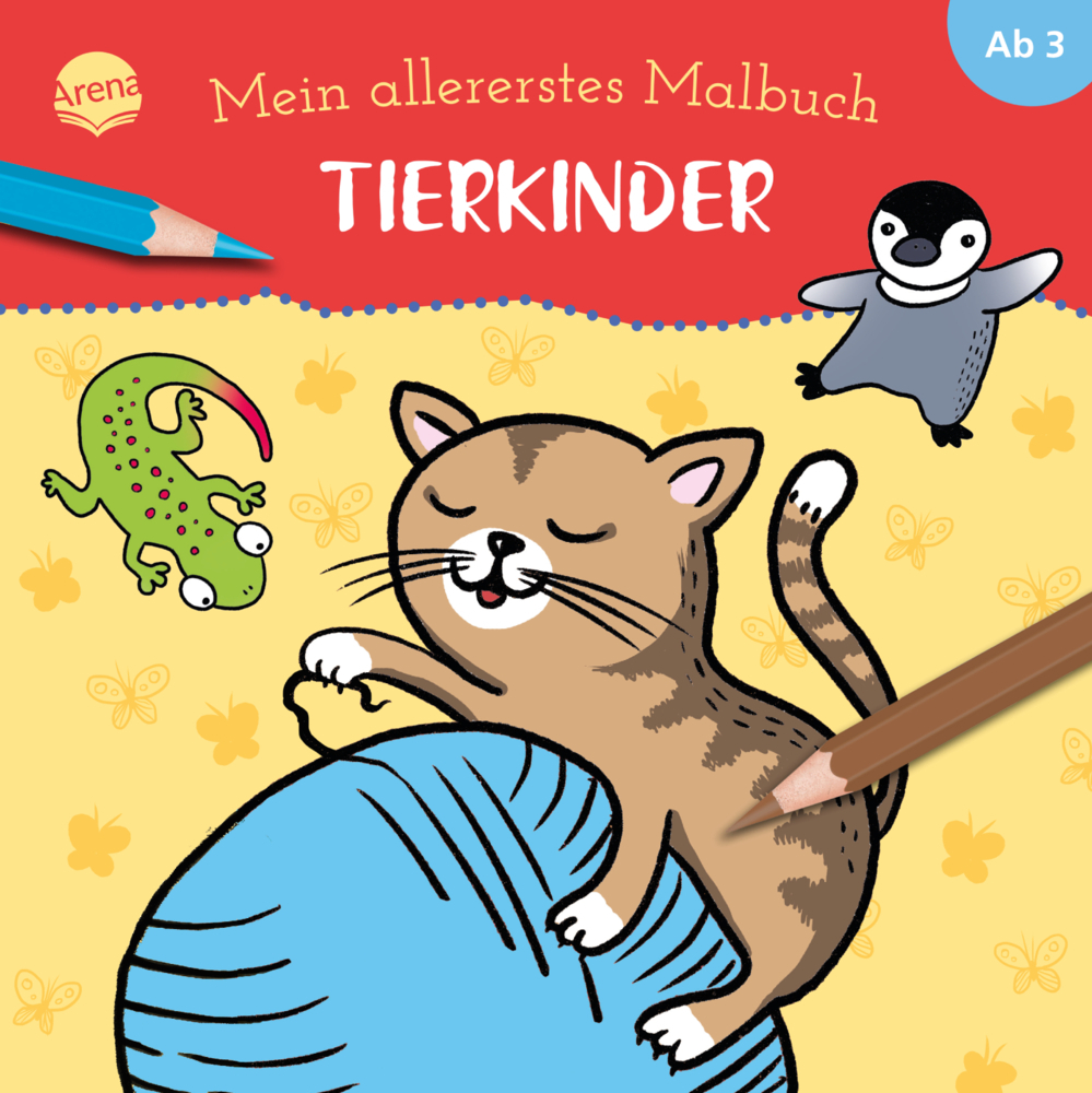 Mein allererstes Malbuch. Tierkinder main product photo