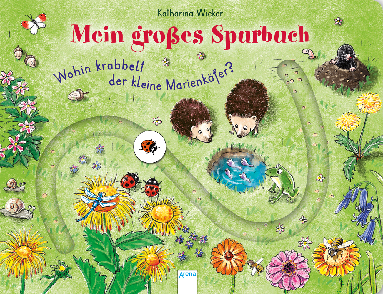 Mein großes Spurbuch - Wohin krabbelt der kleine Marienkäfer? main product photo