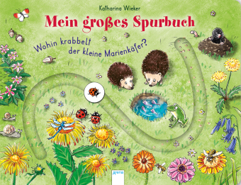 Mein großes Spurbuch - Wohin krabbelt der kleine Marienkäfer?