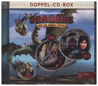 Dragons - Auf zu neuen Ufern - Doppel-Box. Folge.50+51, 2 Audio-CD