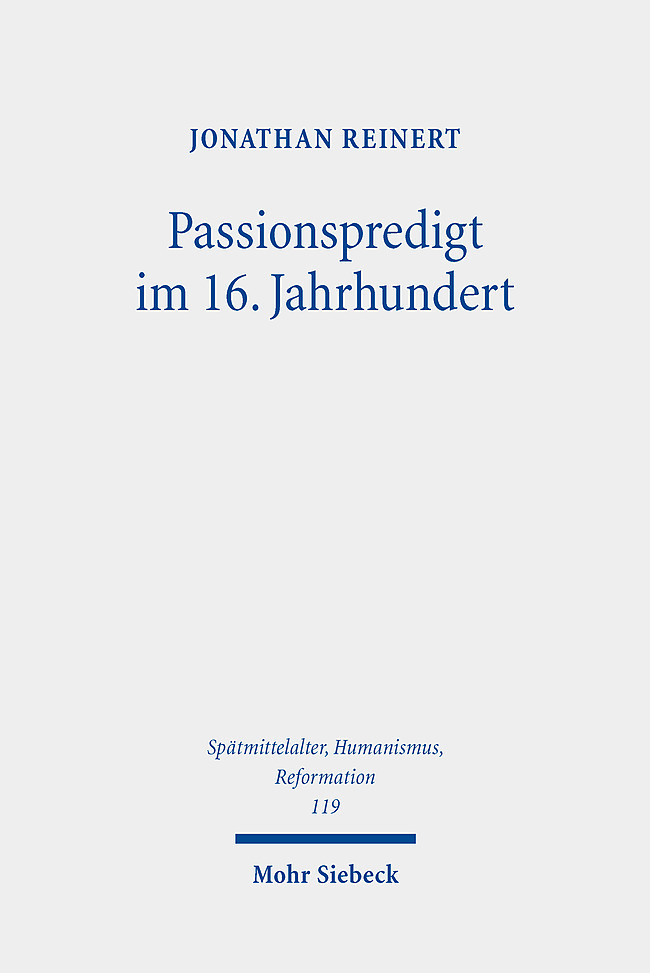Passionspredigt im 16. Jahrhundert main product photo