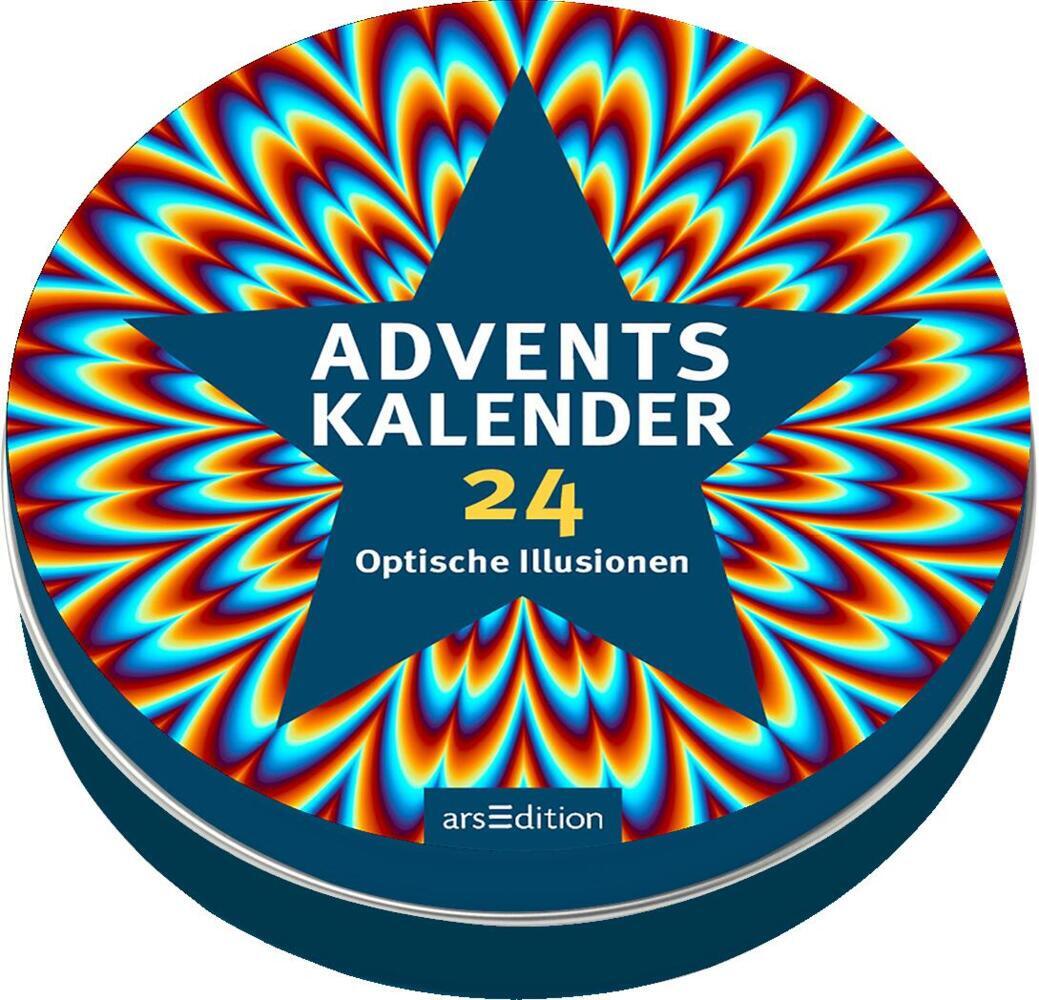 Adventskalender in der Dose. 24 optische Illusionen main product photo