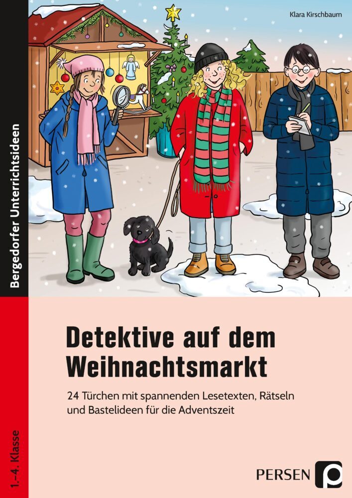 Detektive auf dem Weihnachtsmarkt main product photo