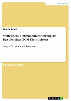 Strategische Unternehmensführung am Beispiel eines BGM-Dienstleisters