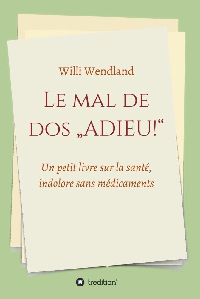 Le mal de dos 'ADIEU!' main product photo