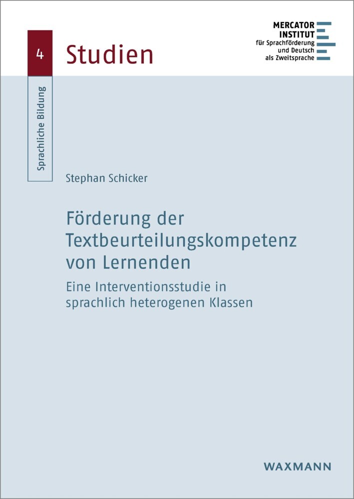 Förderung der Textbeurteilungskompetenz von Lernenden main product photo