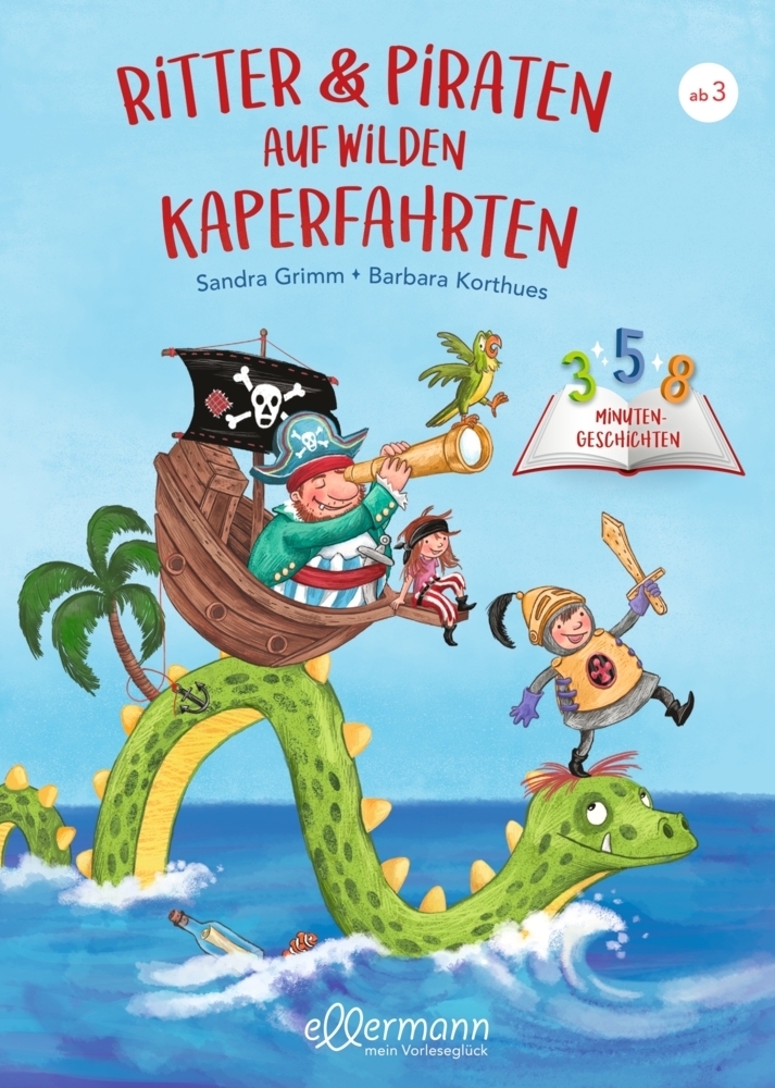 3-5-8 Minutengeschichten. Ritter und Piraten auf wilden Kaperfahrten main product photo