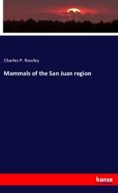 Mammals of the San Juan region