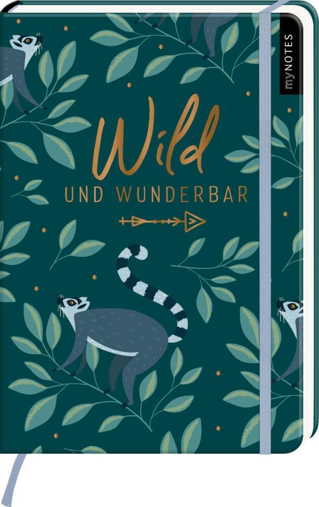 myNOTES Notizbuch A5: Wild und wunderbar main product photo