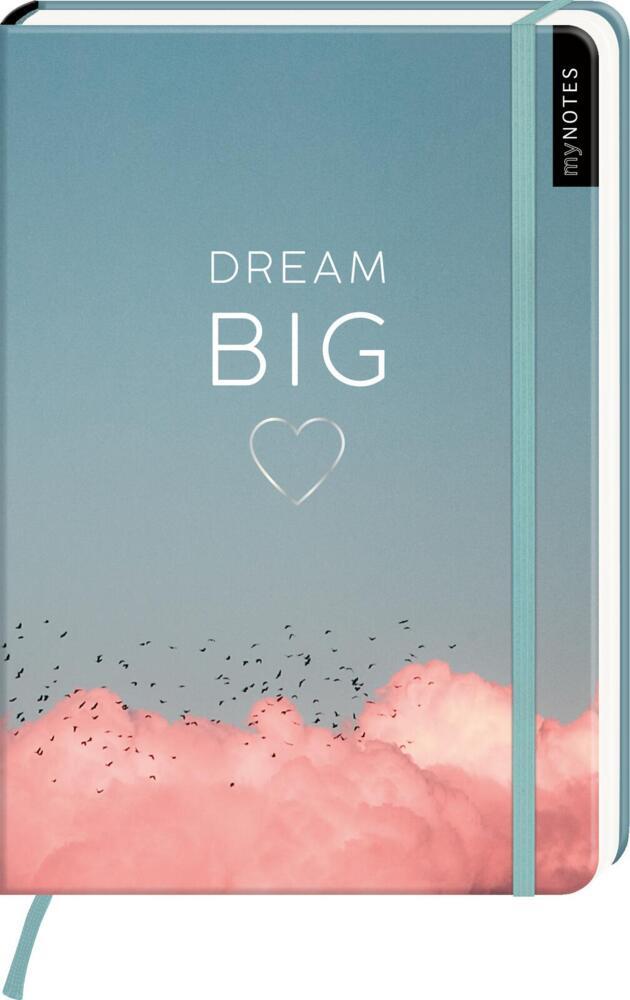 myNOTES Notizbuch A5: Dream Big main product photo