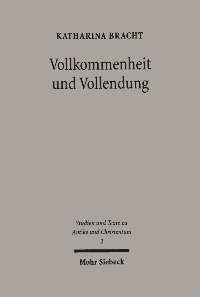 Vollkommenheit und Vollendung main product photo