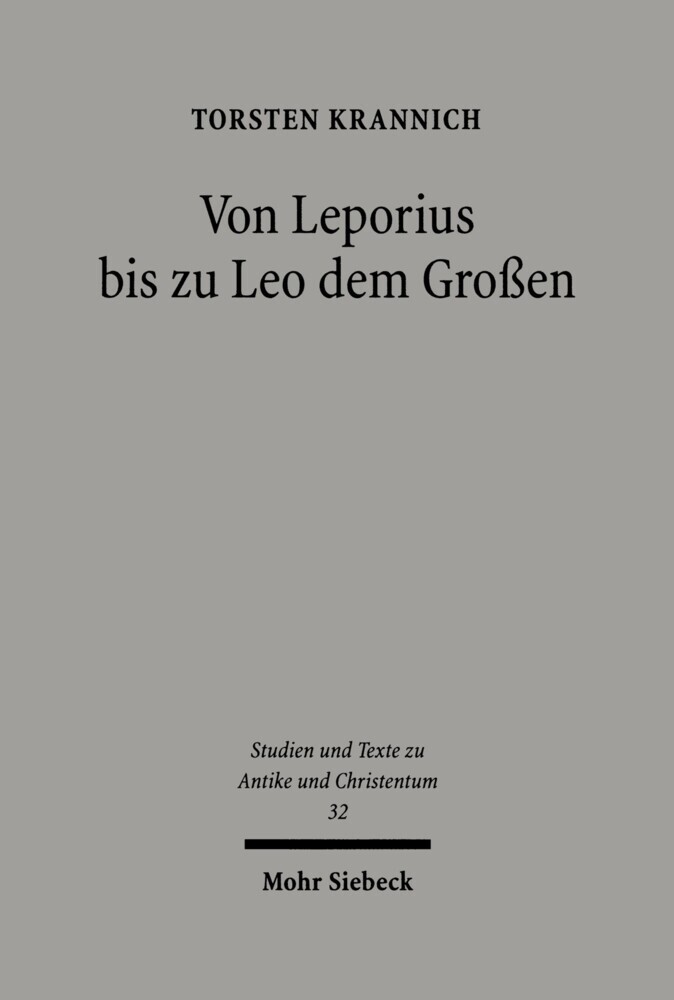 Von Leporius bis zu Leo dem Großen main product photo