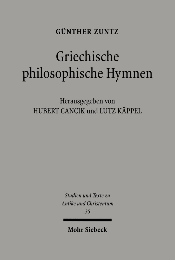 Griechische philosophische Hymnen main product photo