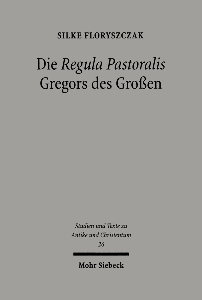 Die 'Regula Pastoralis' Gregors des Großen main product photo