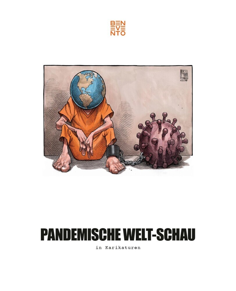 Pandemische Welt-Schau in Karikaturen main product photo