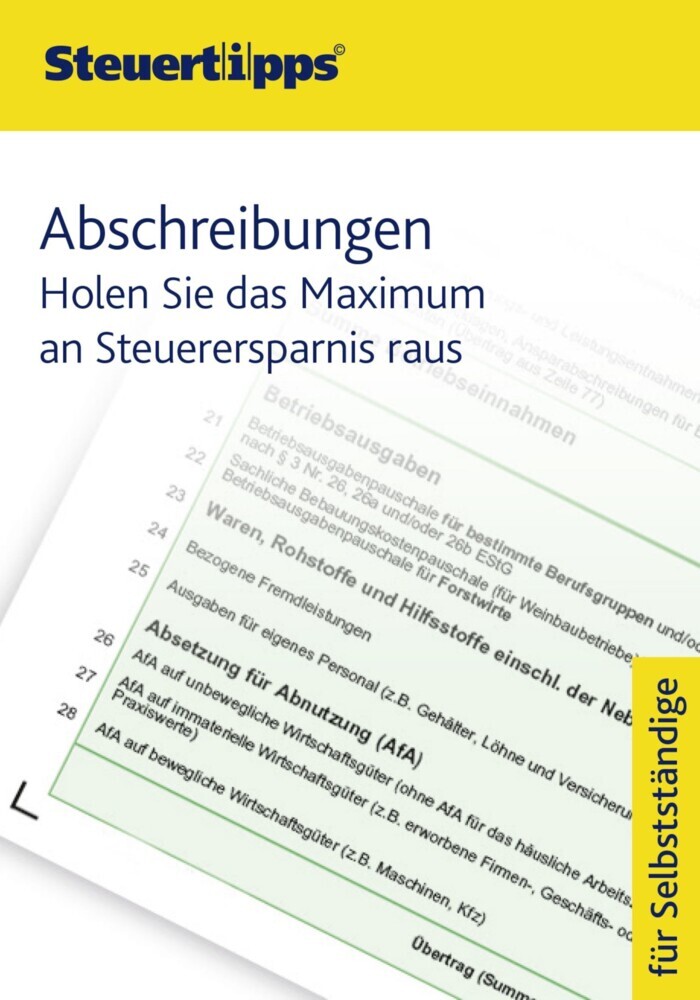 Abschreibungen main product photo
