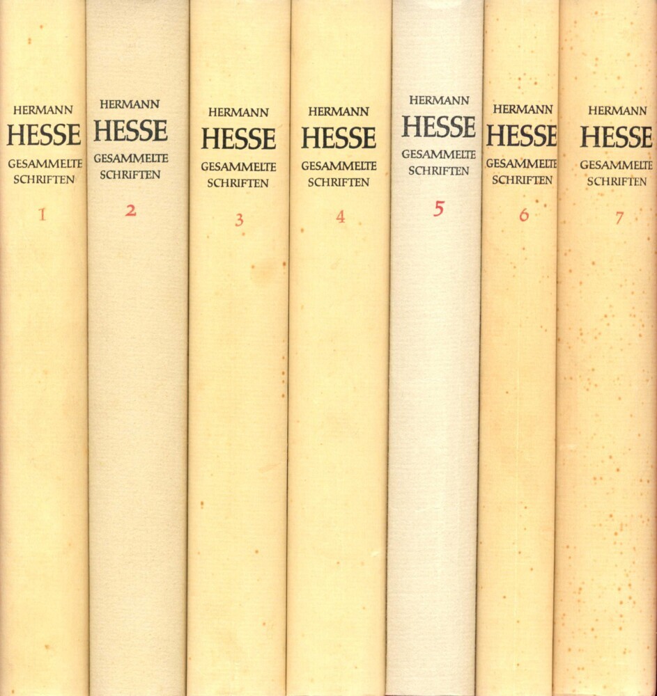 Gesammelte Schriften, 7 Teile main product photo