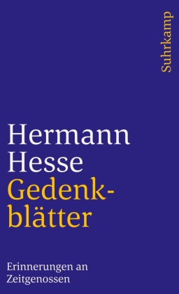 Gedenkblätter