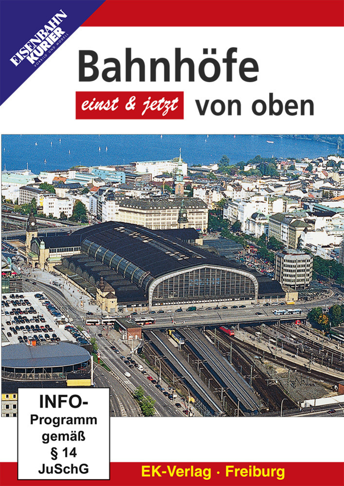 Bahnhöfe von oben, DVD-Video main product photo