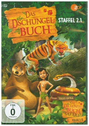 Das Dschungelbuch - Die Serie. Staffel.2.1, 2 DVD