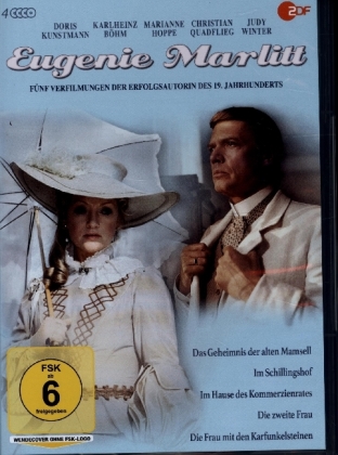 Eugenie Marlitt  - Die Frau mit den Karfunkelsteinen / Die zweite Frau / Im Hause des Kommerzienrates / Das Geheimnis der alten Mamsell / Im Schillingshof - Fünf Verfilmungen der Erfolgsautorin des 19. Jahrhunderts, 4 DVD